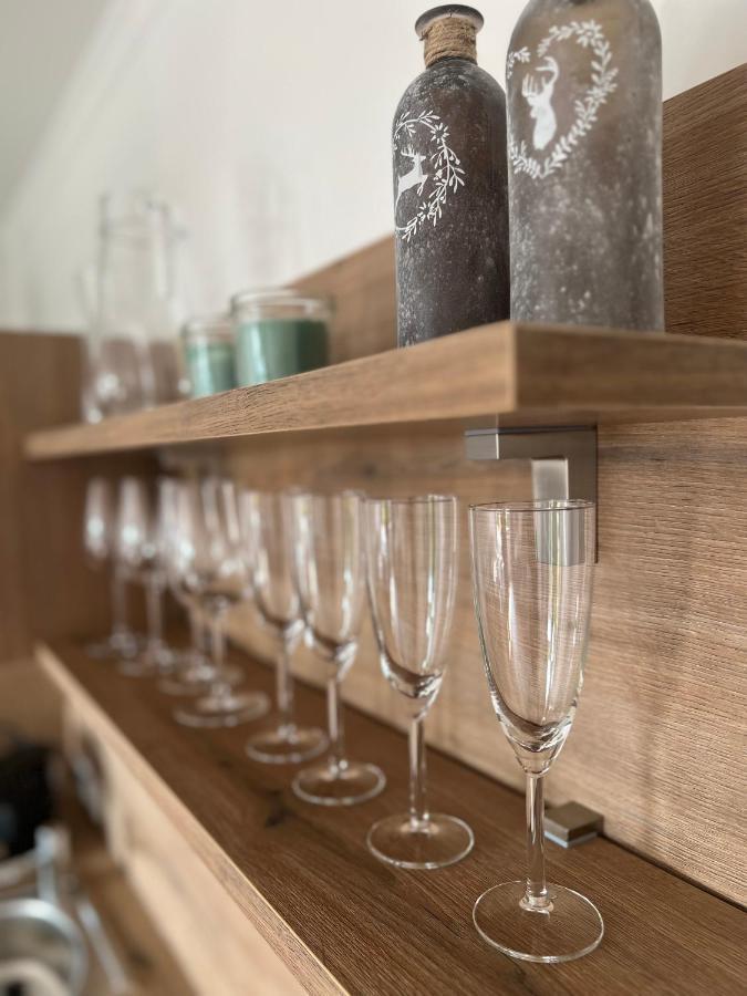 Wolfgangsee Ferienappartement „Bergliebe“ Щробл Екстериор снимка
